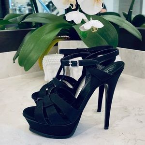 YSL TRIBUTE PLATFORM SHOES
